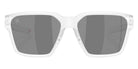 Oakley® OO9497 BRIZA OO9497 949729 58 Sunglasses - Matte Clear/Gr001 - Grey 949729