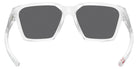 Oakley® OO9497 BRIZA OO9497 949730 58 Sunglasses - Matte Clear/Gr001 - Grey 949730