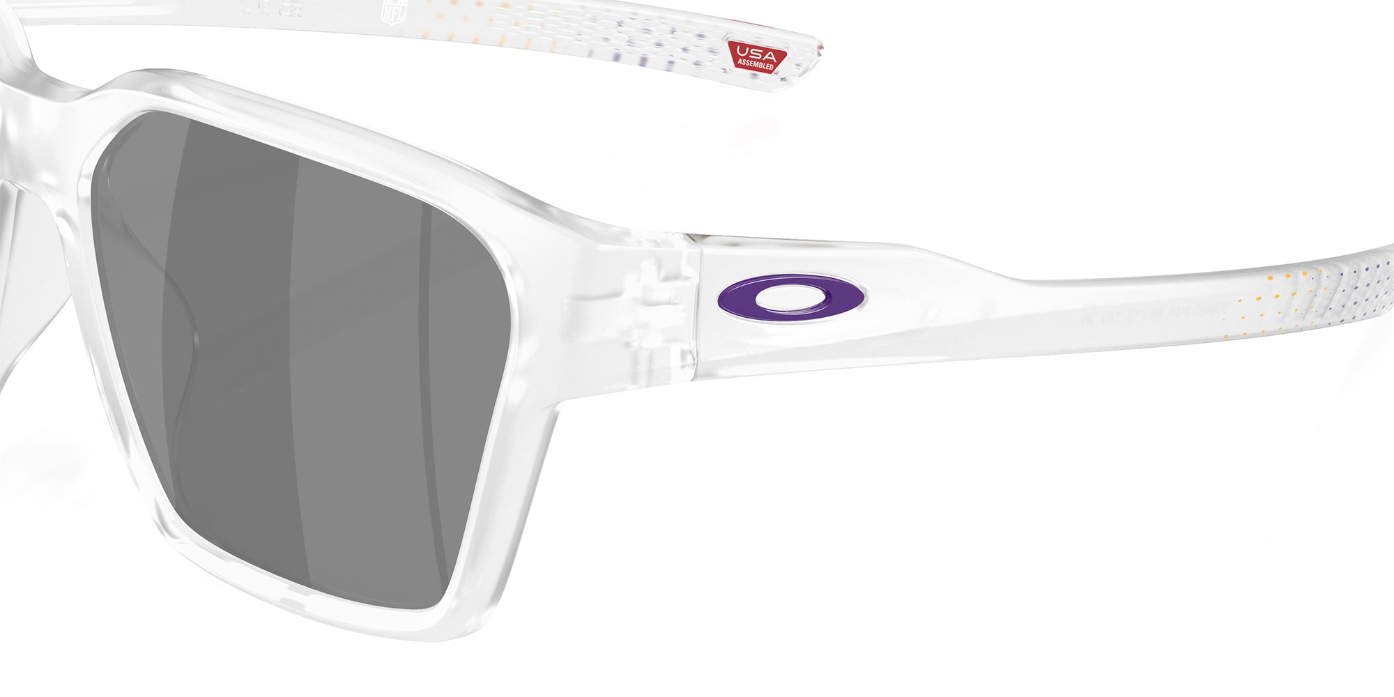 Oakley® OO9497 BRIZA OO9497 949731 58 Sunglasses - Matte Clear/Gr001 - Grey 949731