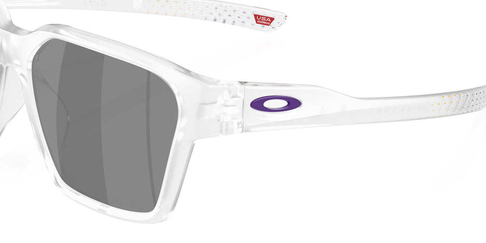 Oakley® OO9497 BRIZA OO9497 949731 58 Sunglasses - Matte Clear/Gr001 - Grey 949731