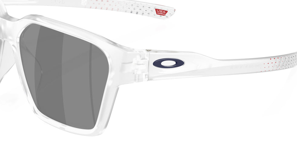 Oakley® OO9497 BRIZA OO9497 949732 58 Sunglasses - Matte Clear/Gr001 - Grey 949732