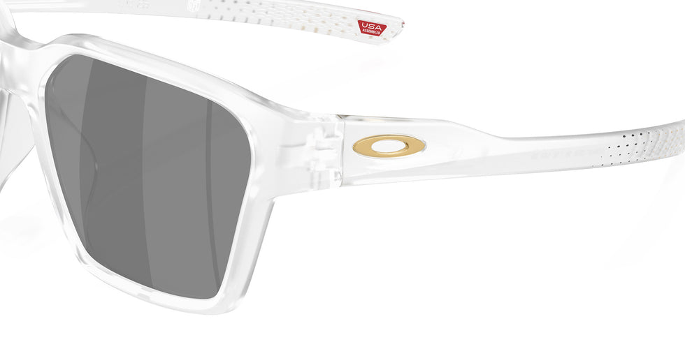 Oakley® OO9497 BRIZA OO9497 949733 58 Sunglasses - Matte Clear/Gr001 - Grey 949733