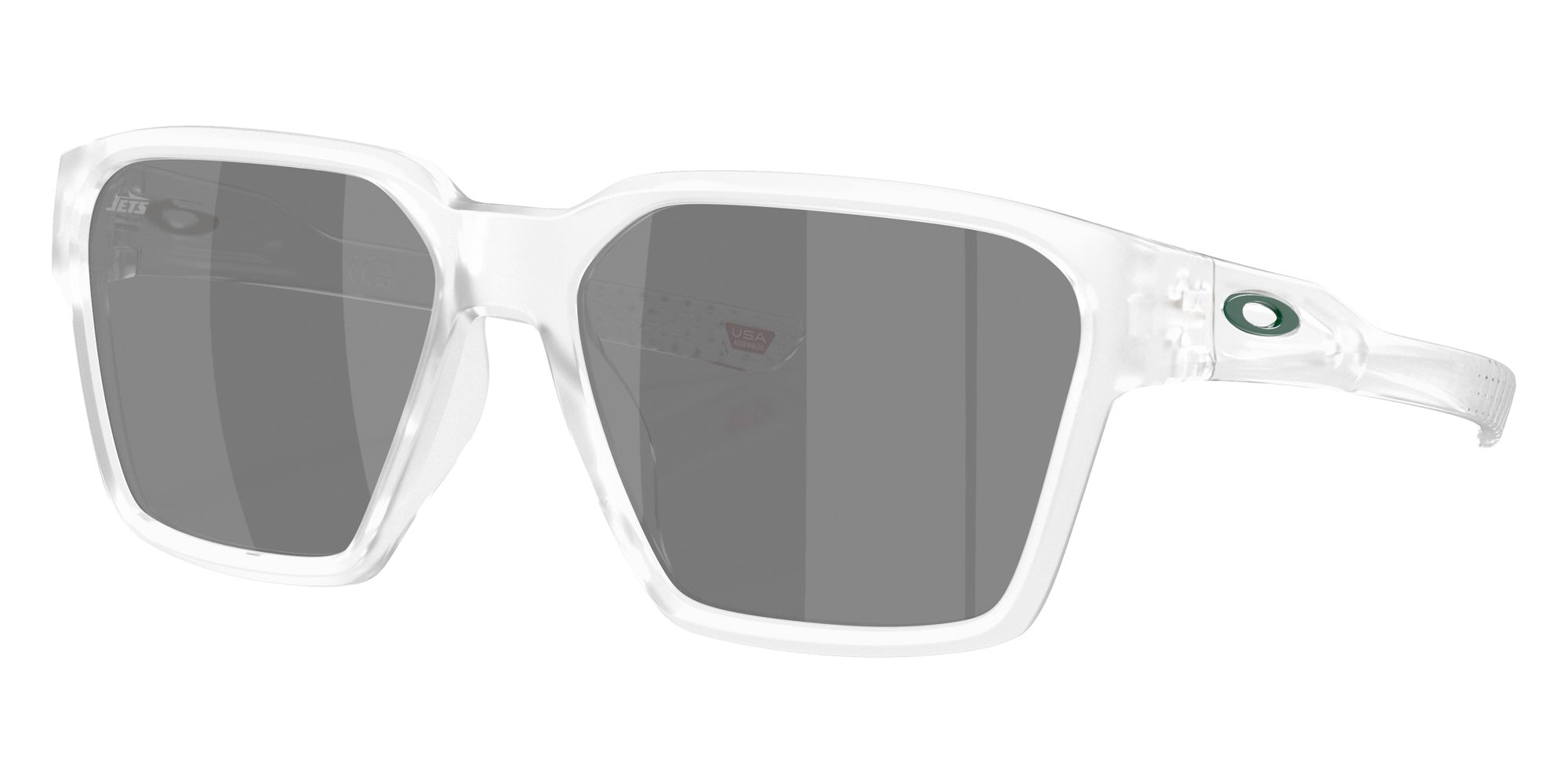 Oakley® OO9497 BRIZA OO9497 949735 58 Sunglasses - Matte Clear/Gr001 - Grey 949735