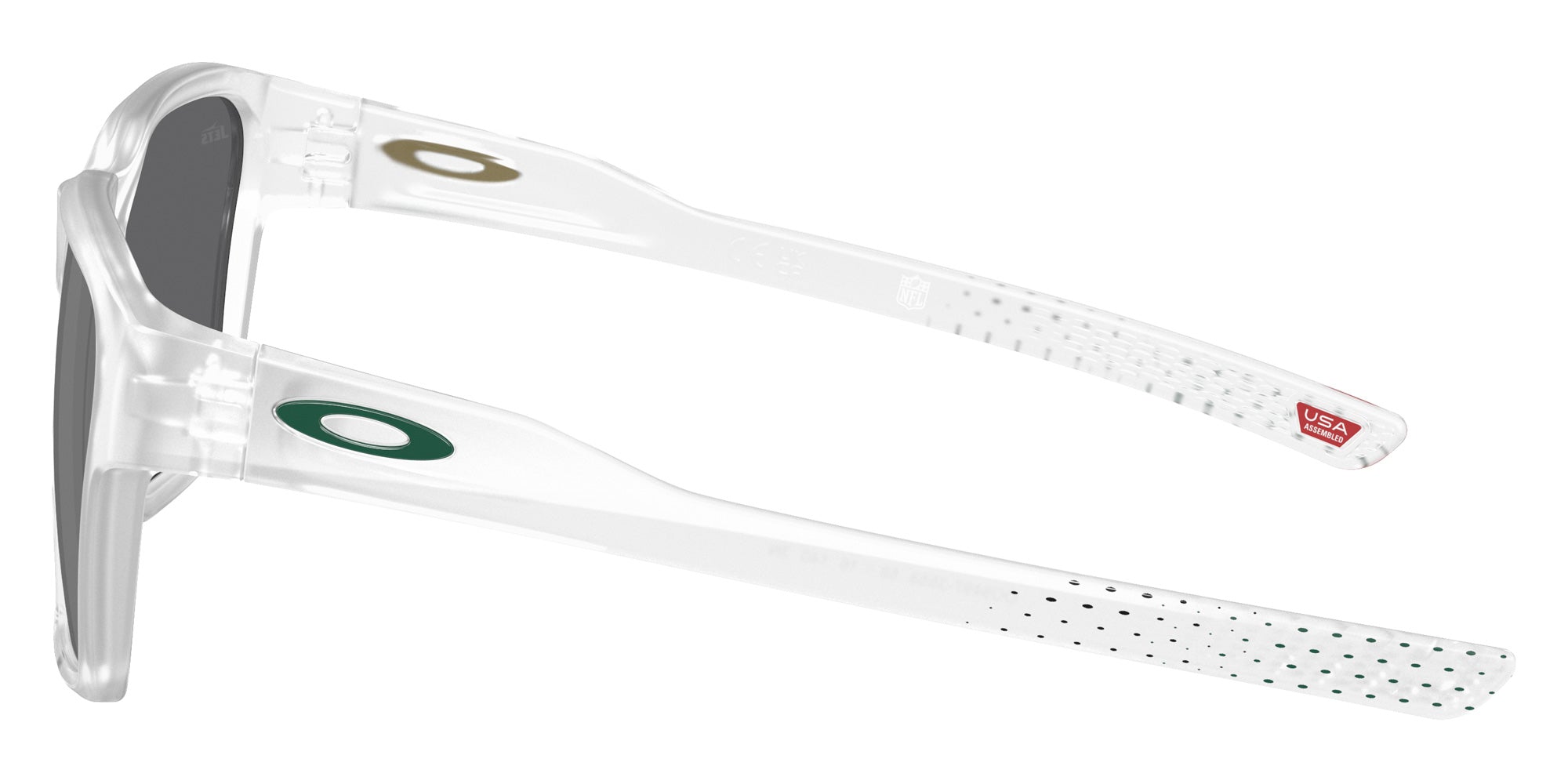 Oakley® OO9497 BRIZA OO9497 949735 58 Sunglasses - Matte Clear/Gr001 - Grey 949735