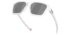 Oakley® OO9497 BRIZA OO9497 949735 58 Sunglasses - Matte Clear/Gr001 - Grey 949735