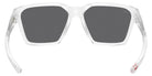 Oakley® OO9497 BRIZA OO9497 949736 58 Sunglasses - Matte Clear/Gr001 - Grey 949736