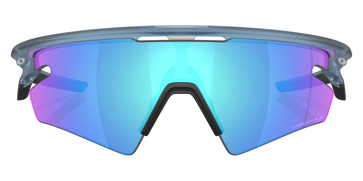 Oakley® OO9499 Sphaera Slash OO9499 949903 36 - Matte Transparent Stonewash/Prizm Sapphire Polarized Sunglasses