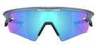 Oakley® OO9499 Sphaera Slash OO9499 949903 36 - Matte Transparent Stonewash/Prizm Sapphire Polarized Sunglasses