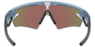 Oakley® OO9499 Sphaera Slash OO9499 949903 36 - Matte Transparent Stonewash/Prizm Sapphire Polarized Sunglasses