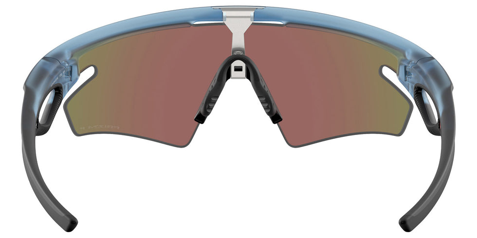 Oakley® OO9499 Sphaera Slash OO9499 949903 36 - Matte Transparent Stonewash/Prizm Sapphire Polarized Sunglasses