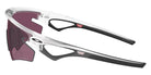 Oakley® OO9499 SPHAERA SLASH OO9499 949910 36 Sunglasses - Matte Clear / Prizm Road Black Mirrored