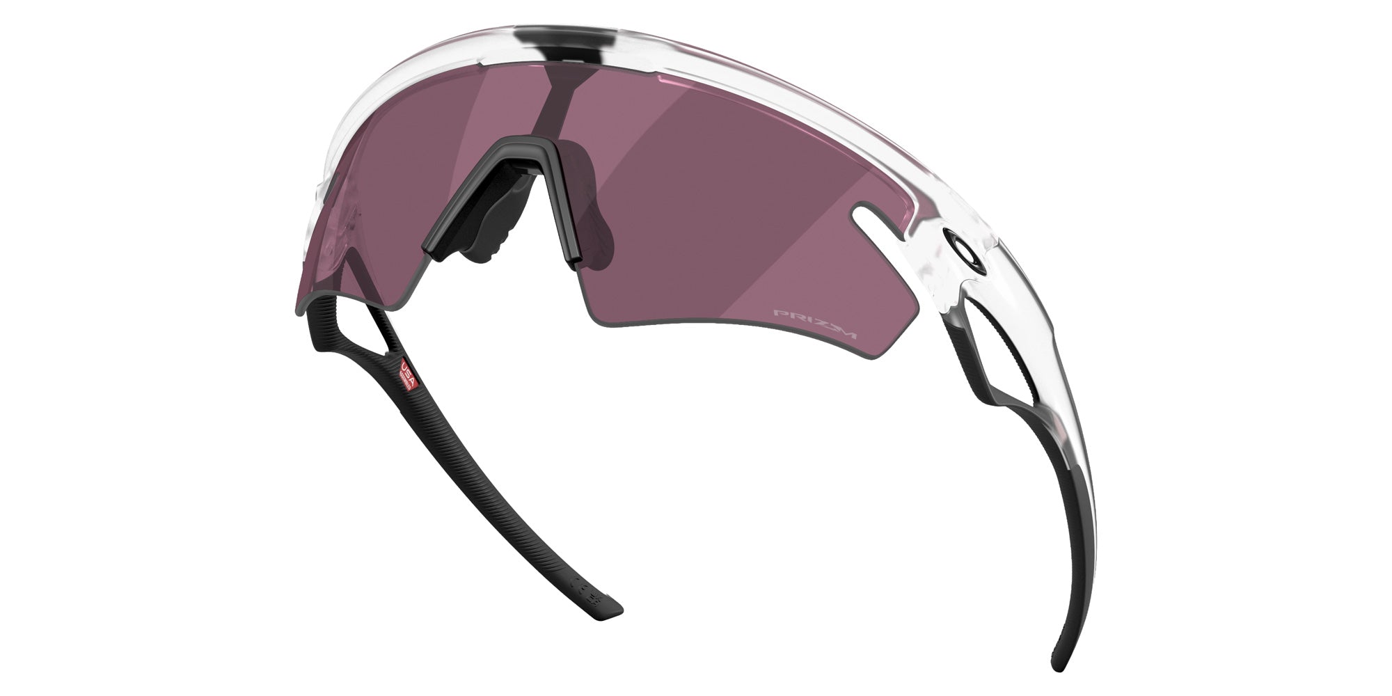 Oakley® OO9499 SPHAERA SLASH OO9499 949910 36 Sunglasses - Matte Clear / Prizm Road Black Mirrored