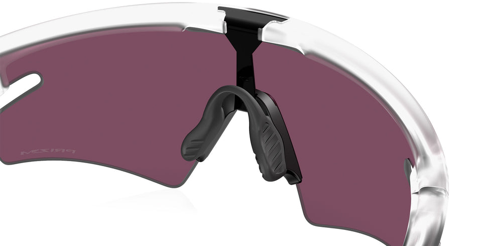 Oakley® OO9499 SPHAERA SLASH OO9499 949910 36 Sunglasses - Matte Clear / Prizm Road Black Mirrored