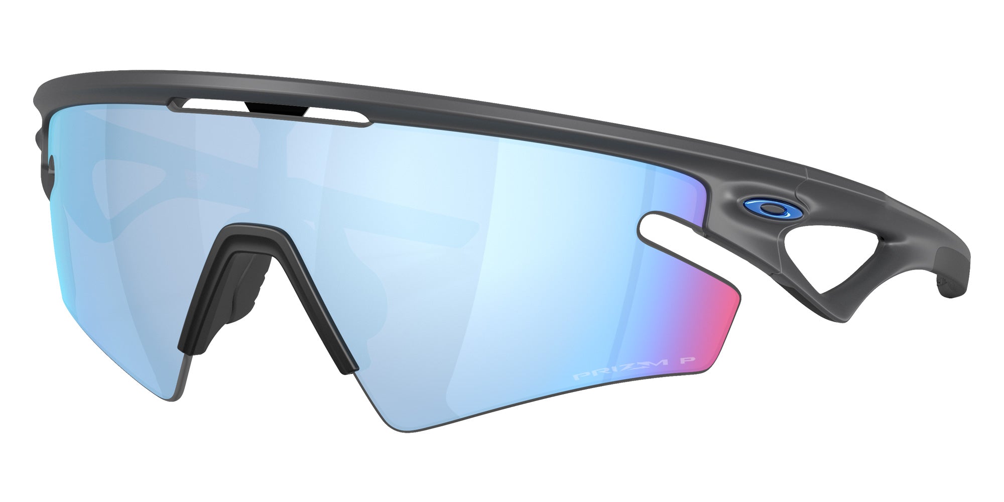 Oakley® OO9499 SPHAERA SLASH OO9499 949911 36 Sunglasses - Matte Carbon / Prizm Deep Water Polarized Mirrored