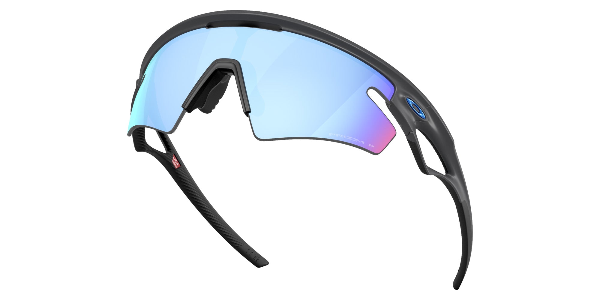 Oakley® OO9499 SPHAERA SLASH OO9499 949911 36 Sunglasses - Matte Carbon / Prizm Deep Water Polarized Mirrored