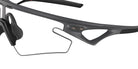 Oakley® OO9499 SPHAERA SLASH OO9499 949912 36 Sunglasses - Carbon / Clear to Black Iridium Photochromic Mirrored 949912
