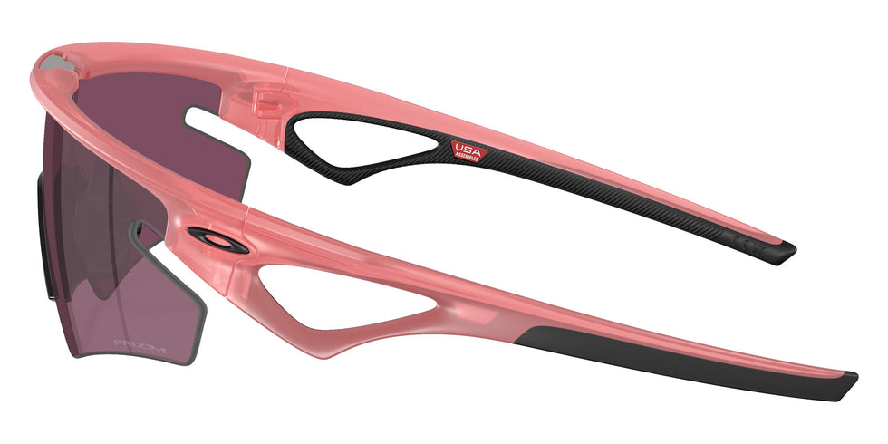 Oakley® OO9499 SPHAERA SLASH OO9499 949913 36 Sunglasses - Transparent Paloma / Prizm Road Black Mirrored 949913