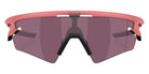 Oakley® OO9499 SPHAERA SLASH OO9499 949913 36 Sunglasses - Transparent Paloma / Prizm Road Black Mirrored 949913