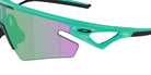 Oakley® OO9499 SPHAERA SLASH OO9499 949914 36 Sunglasses - Matte Celeste / Prizm Road Jade Mirrored 949914