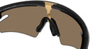 Oakley® OO9499 SPHAERA SLASH OO9499 949915 36 Sunglasses - Matte Black Splatter / Prizm 24K Polarized Mirrored 949915