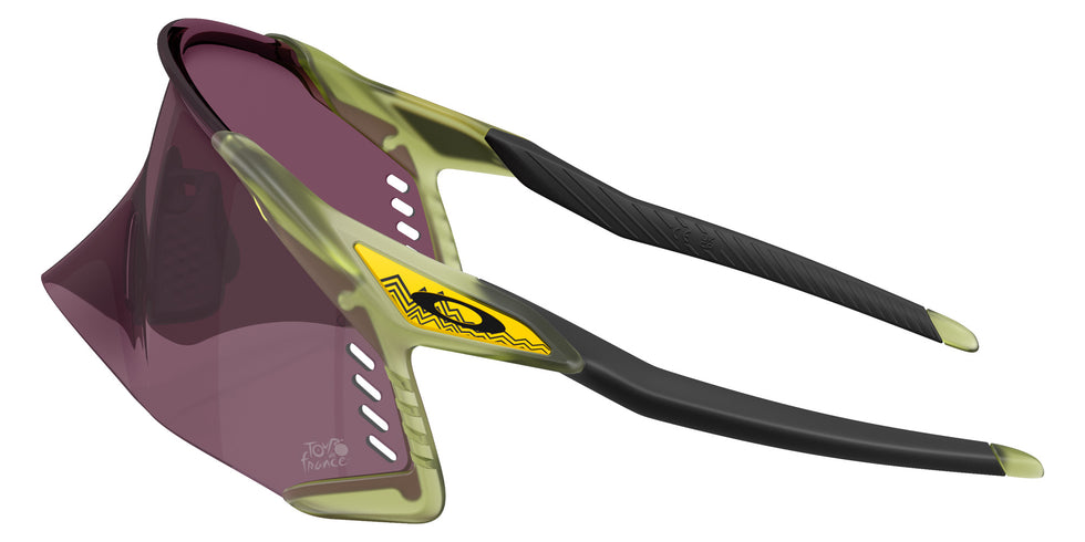 Oakley® OO9501 VELO KATO Sunglasses - Transparent Fern