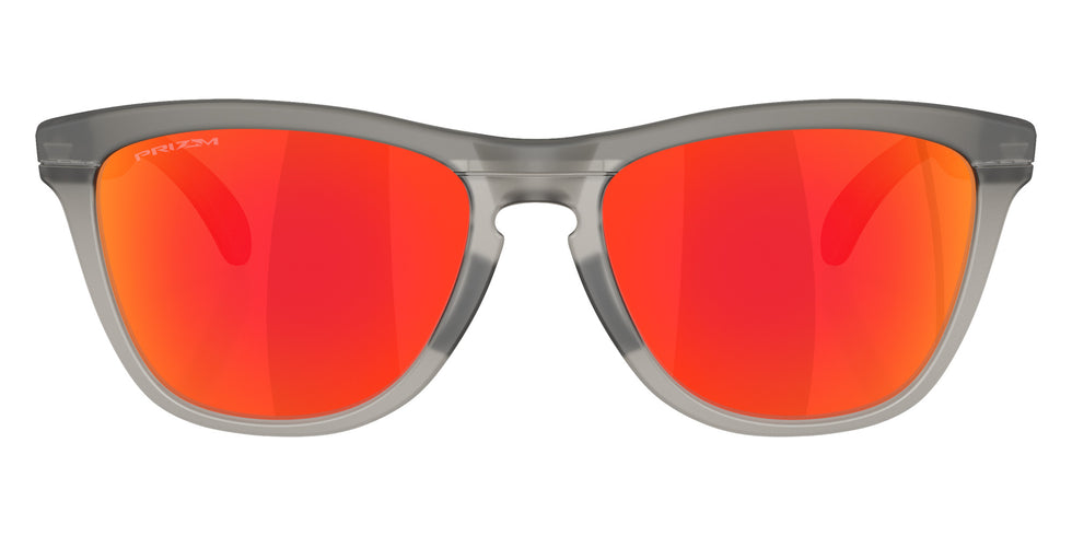 Oakley® OO9503 FROGSKINS RANGE XL OO9503 950301 58 Sunglasses - Matte Gray Smoke/Gray Ink / Prizm Ruby Mirrored