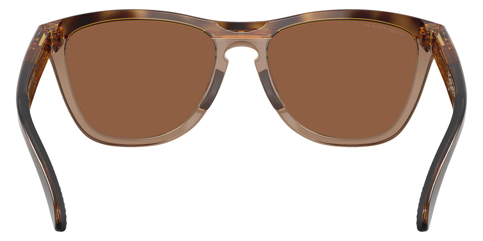 Oakley® OO9503 FROGSKINS RANGE XL OO9503 950302 58 Sunglasses - Brown Tortoise/Brown Smoke / Prizm Tungsten Polarized Mirrored