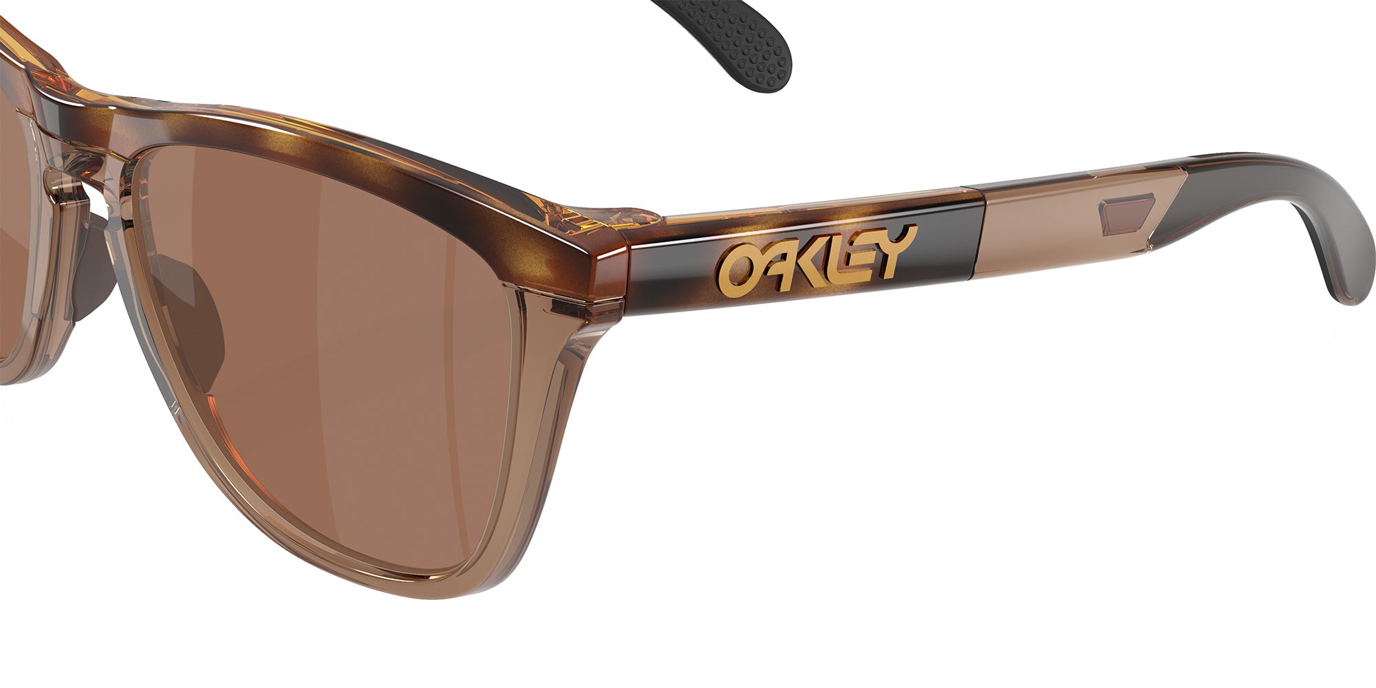 Oakley® OO9503 FROGSKINS RANGE XL OO9503 950302 58 Sunglasses - Brown Tortoise/Brown Smoke / Prizm Tungsten Polarized Mirrored