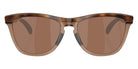 Oakley® OO9503 FROGSKINS RANGE XL OO9503 950302 58 Sunglasses - Brown Tortoise/Brown Smoke / Prizm Tungsten Polarized Mirrored