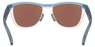 Oakley® OO9503 FROGSKINS RANGE XL OO9503 950303 58 Sunglasses - Transparent Stonewash/Clear / Prizm Deep Water Polarized Mirrored