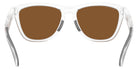 Oakley® OO9503 FROGSKINS RANGE XL OO9503 950305 58 Sunglasses - Matte Clear / Prizm Violet Mirrored