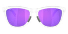 Oakley® OO9503 FROGSKINS RANGE XL OO9503 950305 58 Sunglasses - Matte Clear / Prizm Violet Mirrored