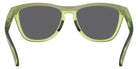 Oakley® OO9503 FROGSKINS RANGE XL OO9503 950307 58 Sunglasses - Matte Fern/Transparent Fern / Prizm Black Mirrored