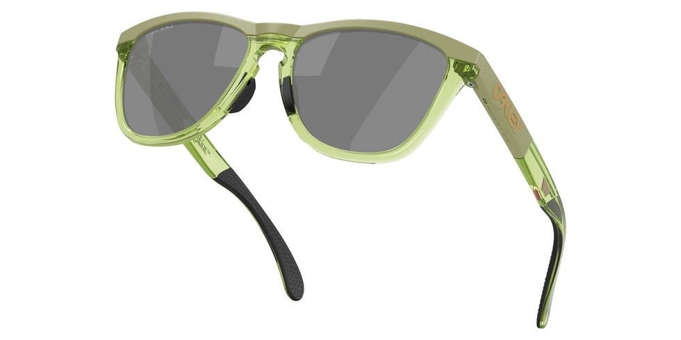 Oakley® OO9503 FROGSKINS RANGE XL OO9503 950307 58 Sunglasses - Matte Fern/Transparent Fern / Prizm Black Mirrored