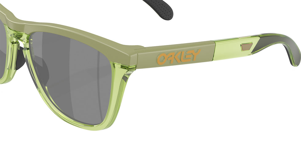 Oakley® OO9503 FROGSKINS RANGE XL OO9503 950307 58 Sunglasses - Matte Fern/Transparent Fern / Prizm Black Mirrored