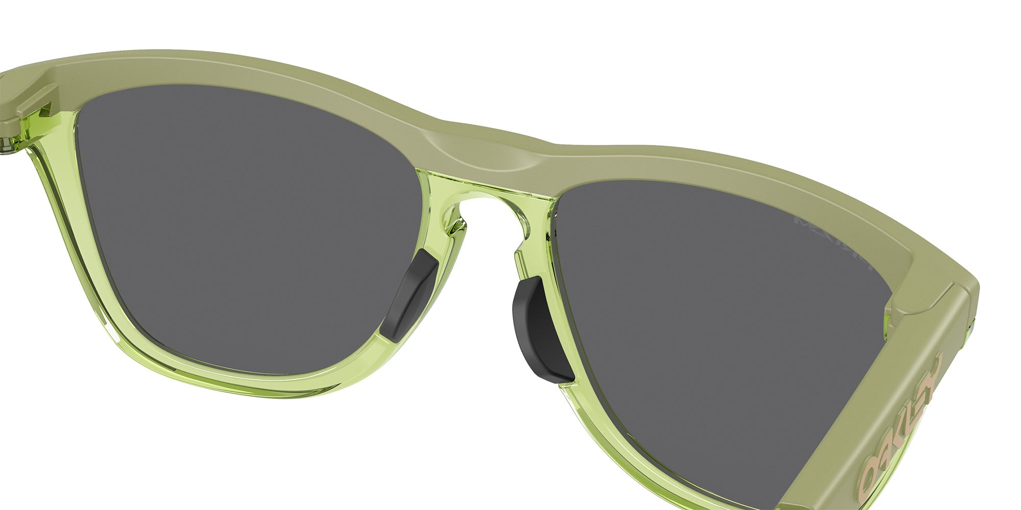 Oakley® OO9503 FROGSKINS RANGE XL OO9503 950307 58 Sunglasses - Matte Fern/Transparent Fern / Prizm Black Mirrored