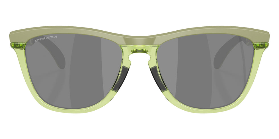 Oakley® OO9503 FROGSKINS RANGE XL OO9503 950307 58 Sunglasses - Matte Fern/Transparent Fern / Prizm Black Mirrored