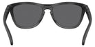 Oakley® OO9503 FROGSKINS RANGE XL OO9503 950308 58 Sunglasses - Matte Tortoise Gray Smoke/Matte Black / Prizm Black Polarized Mirrored