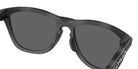 Oakley® OO9503 FROGSKINS RANGE XL OO9503 950308 58 Sunglasses - Matte Tortoise Gray Smoke/Matte Black / Prizm Black Polarized Mirrored