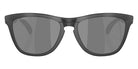 Oakley® OO9503 FROGSKINS RANGE XL OO9503 950308 58 Sunglasses - Matte Tortoise Gray Smoke/Matte Black / Prizm Black Polarized Mirrored