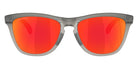 Oakley® OO9503A FROGSKINS RANGE XL A OO9503A 950302 58 Sunglasses - Matte Gray Smoke/Gray Ink / Prizm Ruby Mirrored
