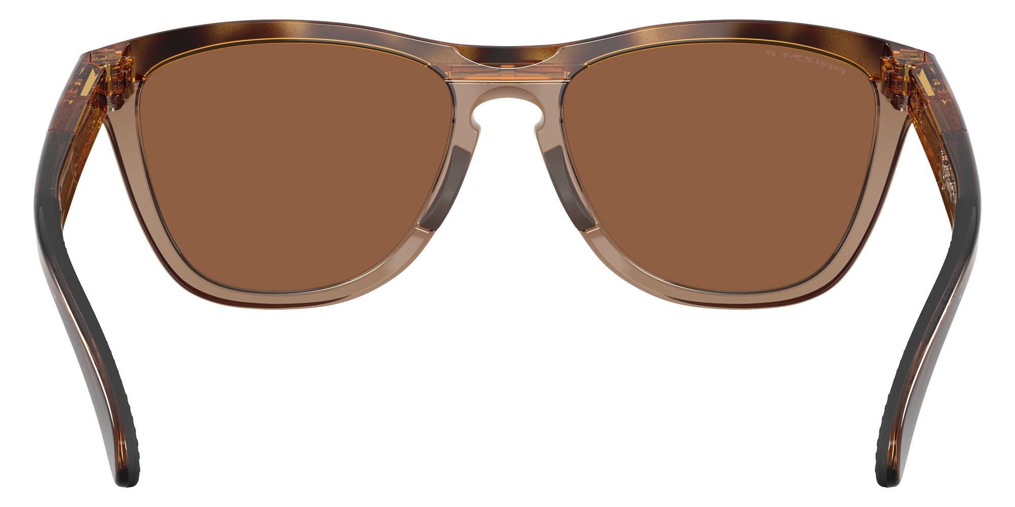 Oakley® OO9503A FROGSKINS RANGE XL A OO9503A 950303 58 Sunglasses - Brown Tortoise/Brown Smoke / Prizm Tungsten Polarized Mirrored