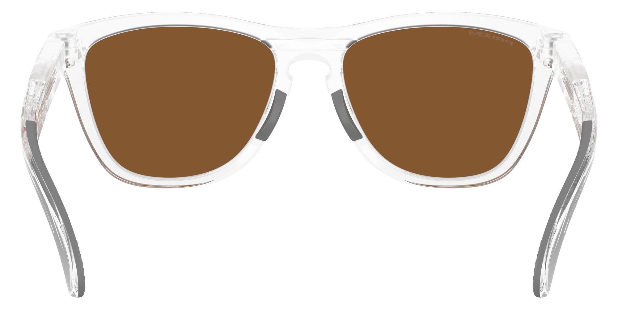 Oakley® OO9503A FROGSKINS RANGE XL A OO9503A 950305 58 Sunglasses - Matte Clear / Prizm Violet Mirrored