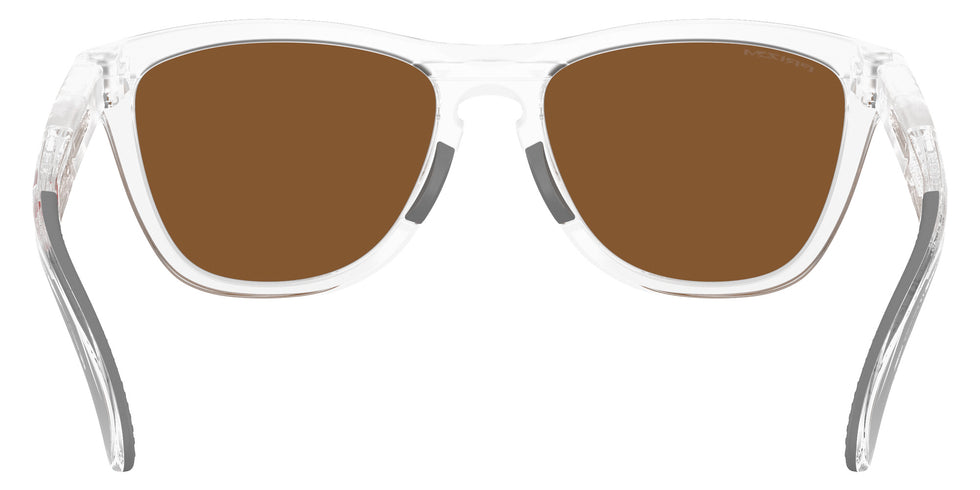 Oakley® OO9503A FROGSKINS RANGE XL A OO9503A 950305 58 Sunglasses - Matte Clear / Prizm Violet Mirrored