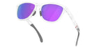 Oakley® OO9503A FROGSKINS RANGE XL A OO9503A 950305 58 Sunglasses - Matte Clear / Prizm Violet Mirrored