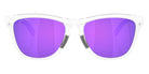 Oakley® OO9503A FROGSKINS RANGE XL A OO9503A 950305 58 Sunglasses - Matte Clear / Prizm Violet Mirrored
