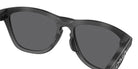 Oakley® OO9503A FROGSKINS RANGE XL A OO9503A 950307 58 Sunglasses - Matte Tortoise Gray Smoke/Matte Black / Prizm Black Polarized Mirrored