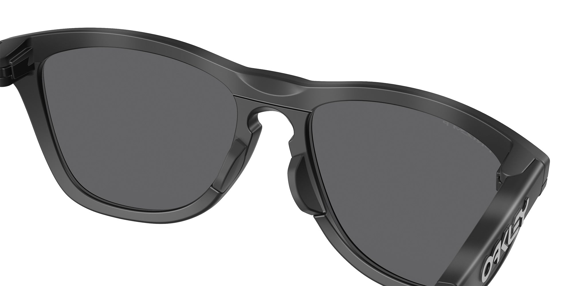 Oakley® OO9503A FROGSKINS RANGE XL A OO9503A 950307 58 Sunglasses - Matte Tortoise Gray Smoke/Matte Black / Prizm Black Polarized Mirrored
