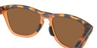 Oakley® OO9503A FROGSKINS RANGE XL A OO9503A 950308 58 Sunglasses - Matte Tortoise Transparent Ginger / Prizm Bronze