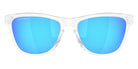 Oakley® OO9508 Frogskins S OO9508 950801 53 - Polished Clear/Prizm Sapphire Sunglasses
